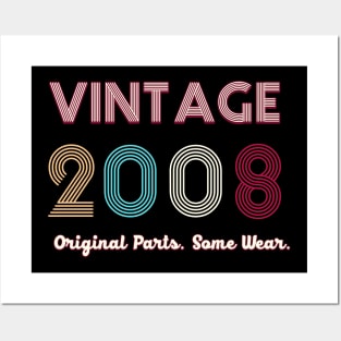Vintage 2008 Original Parts. Some Ware Posters and Art